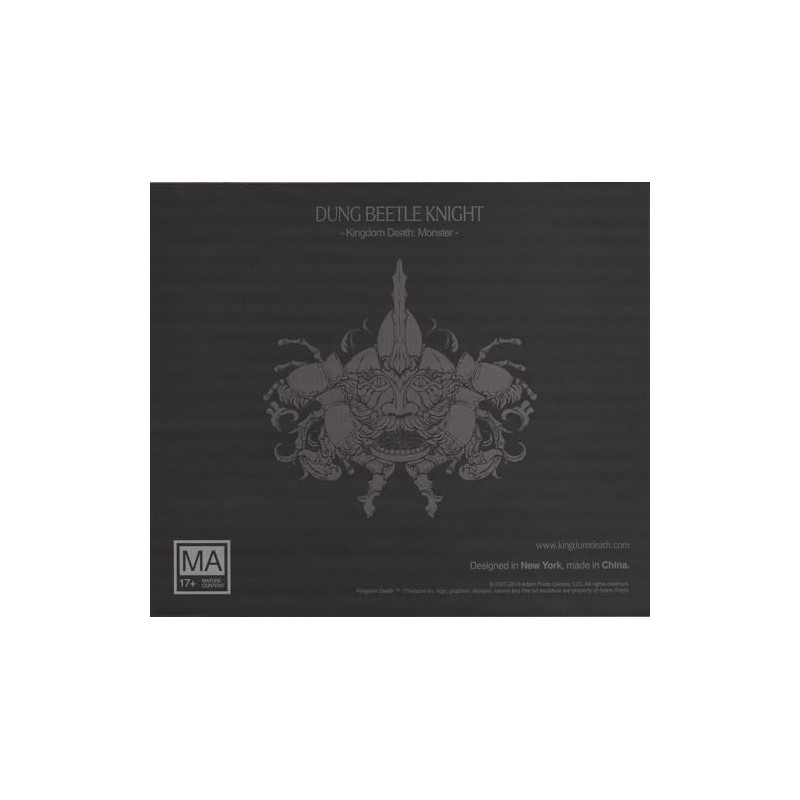 Sealed Kingdom Death Monster KDM Boardgame Dung Beetle Knight Expansion