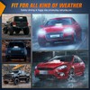 Nilight 12LED Traffic Advisor Strobe Light Bar White Emergency Warning