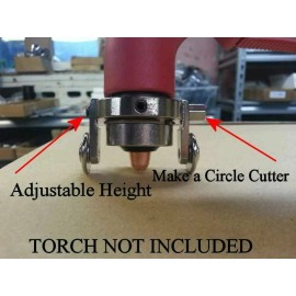 PlasmaDyn 85392 - 20A Tips + Electrodes For FORNEY®  Easy Weld 20 P 251 20P Plasma Cutter - Roller Guide Wheel, New