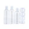 1st Care Refillable Toiletry Travel Bottle and Jar (7 Pieces