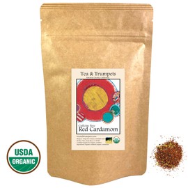 USDA Organic Red Cardamom Loose Leaf Rooibos Tea - 4 oz