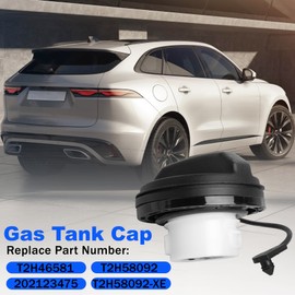 T2H46581 Gas Tank Cap Replacement for Jaguar XF 2016-2022, Jaguar XE 2015-2022, Jaguar F-Type 2014-2022, Replace T2H58092, 202123475, T2H58092-XE