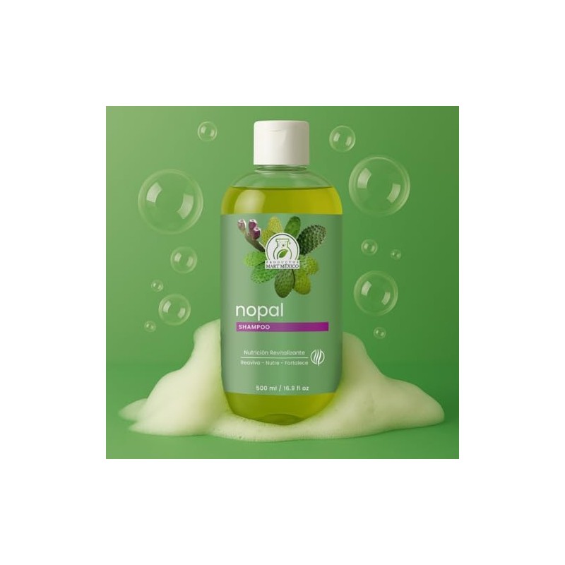 Productos Mart Mexico Shampoo Con Extracto De Nopal Revitalizante Productos