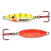 Northland Tackle BRUVS4-20 Buck-Shot Spoon Bait, CD, Glow Perch, 1/4