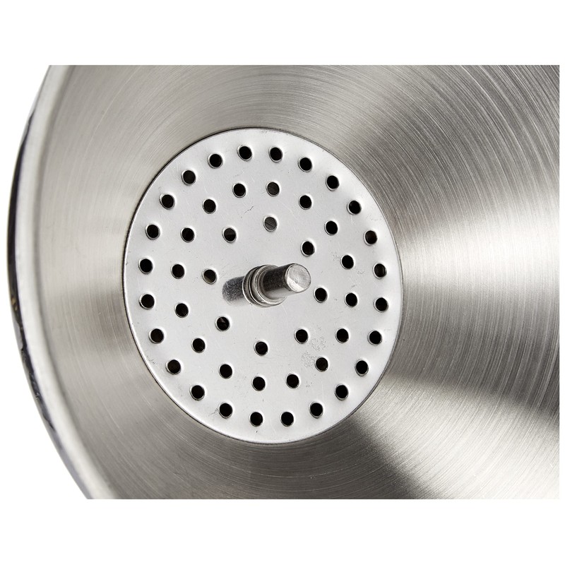 Dr.Oetker Funnel Profi with Sieve Insert 12 cm in Silver,