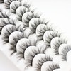 DAODER False Eyelashes Faux Mink Lashes Fluffy Wispy Lashes Natural