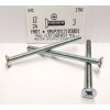 AMERICANINTEGRATEDSUPPLY.COM #12-24x3 Undercut Flat Head Phillips Machine Screws Steel Zinc Plated (10)