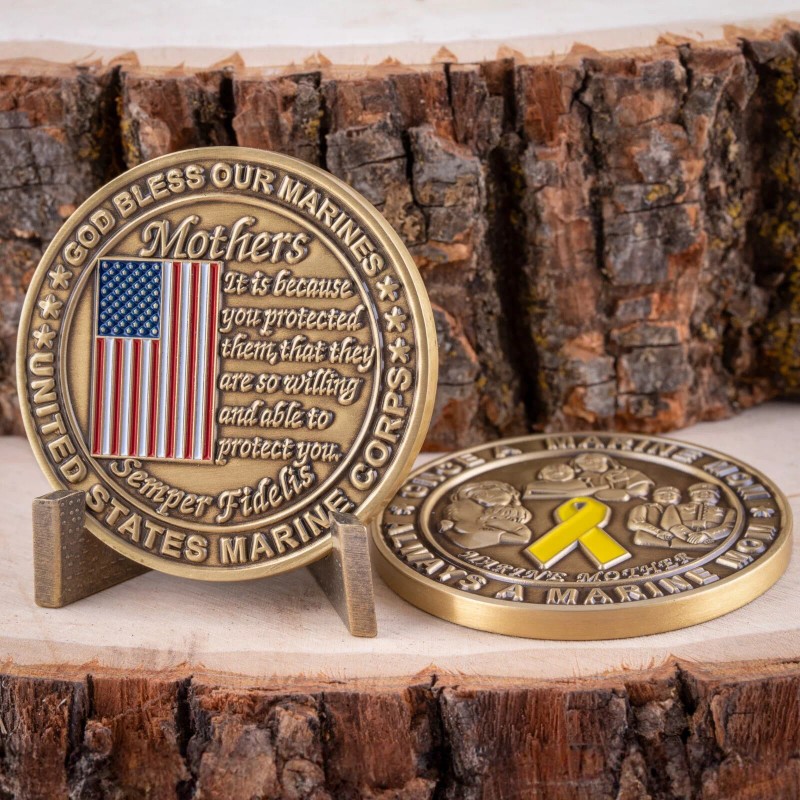 United States Marine Corps Mother Challenge Coin