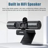 PC Webcam with Microphone 2K 30 Frame Auto Focus FHD