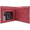 Flash Fastest Man Alive Gold Metallic Bolt Emblem Wallet Bi-Fold