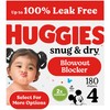 Huggies Size 4 Diapers, Snug & Dry Baby Diapers, Size