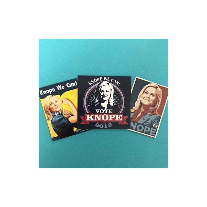 Leslie Knope Campaign Sticker Set