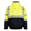 JORESTECH Safety Jacket with Heat-Transfer Reflective Tapes and Removable Hood