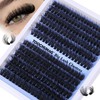 TOOCHUNAG Eyelash Extension Kit Fluffy Volume Lash Clusters Kit 14-20mm