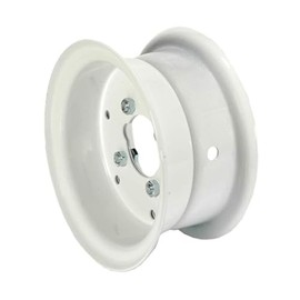 6" Go Kart Split Rim Assembly with 4 Mounting Holes in 2 7/8" Bolt Circle, 3 5/8" Wide; Fits 6" Tire with Tube.