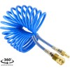 Fitting Parts Polyurethane Spiral Hose Rotatable 360° with Compressed Air