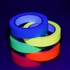 Dokpav 5 Rollos Cinta Adhesiva de Neón Fluorescente, Cintas de