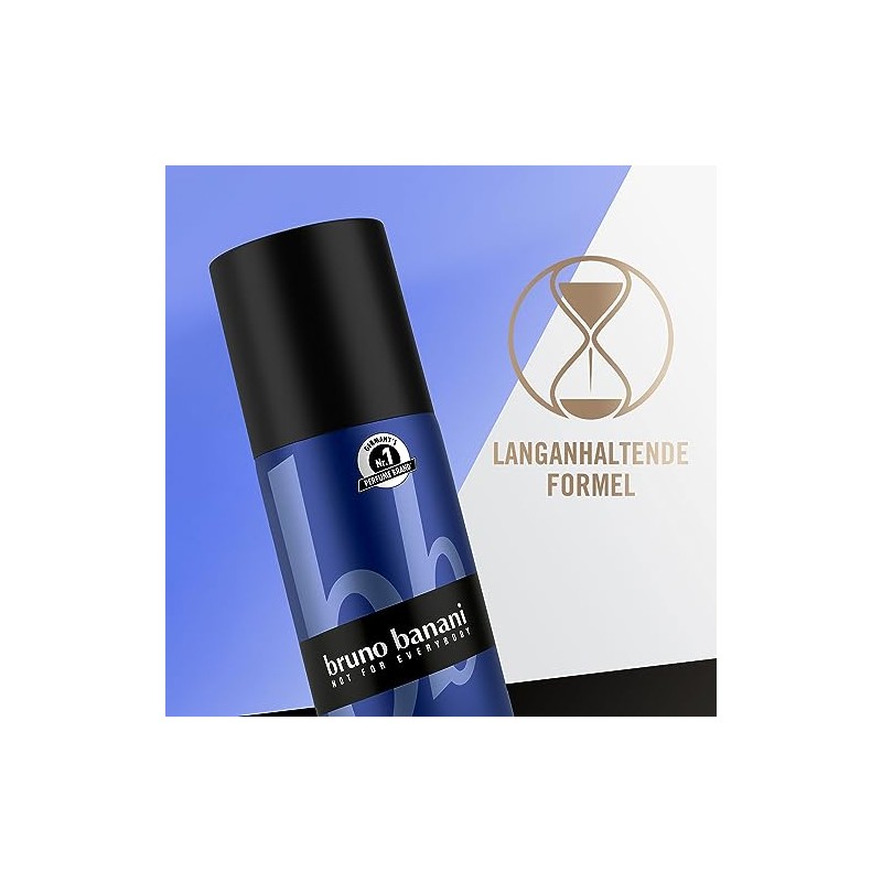bruno banani K√∂rperspray Magic Man, Herrenduft, 150 ml, Fl√ºssigkeit, Weihrauch