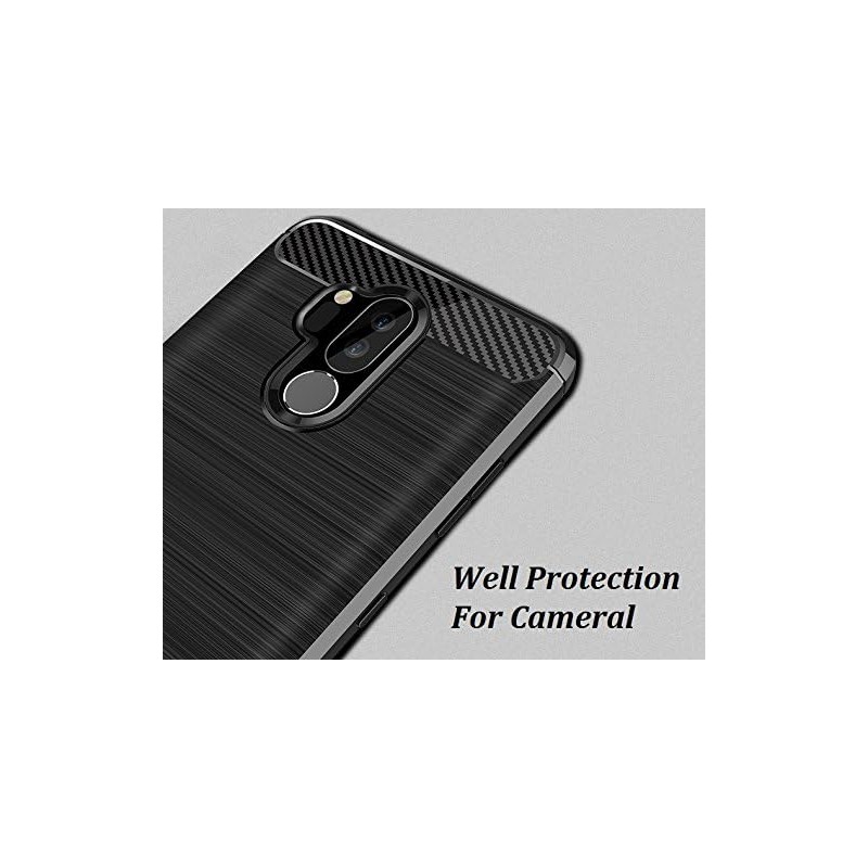 CruzerLite Case Compatible with LG G7/ LG G7 ThinQ, Carbon