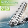 SLIDEWAY Heavy Duty Locking Drawer Slides 1 Pair 12 14