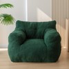 MAXYOYO Sherpa Bean Bag Chair, Boucle Tufted Bean Bag Couch,