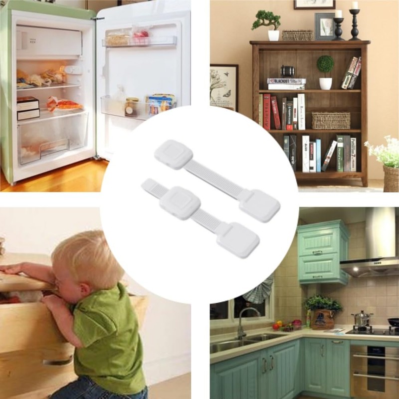 Loopunk Fall Prevention, Fixed Lock, No Holes, Adjustable Length Set,