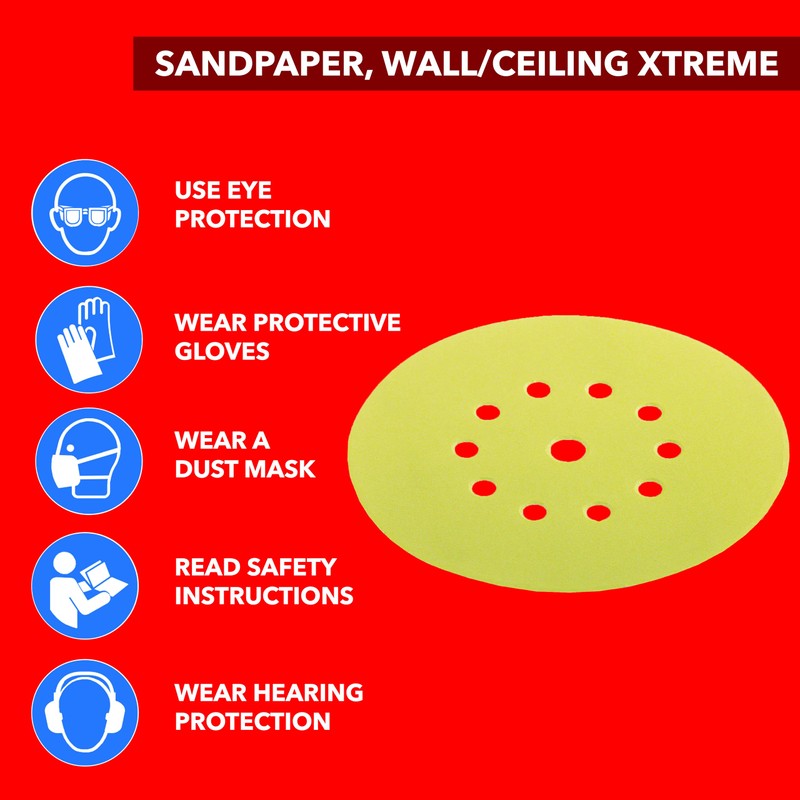 Flex - Sandpaper Xtreme 225mm 25 Sheet Pack, P220 Grit