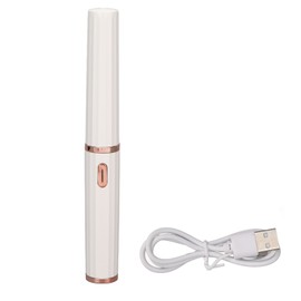 Heated Eyelash Curlers Micro USB Rechargeable Dual Brush Head Intelligent Temperature Control Portable Electric Lash Curler