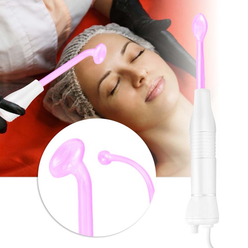 High Frequency Electrotherapy Purple Light Skin Tightening Beauty Machine Facial
