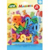Lena 65747 Magnet Zahlen und Zeichen, ca. 3 cm, 36