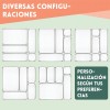 Organizador De Cajones Joyas Maquillaje 25 Pcs De Plástico