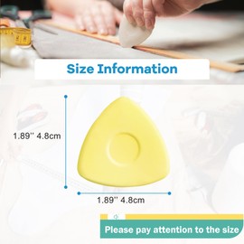 Tailors Chalk for Fabric, 60 Pcs Triangle Fabric Chalk Markers for Sewing, Professional Sewing Chalk Pencil for Fabric, Precise and Durable Chalk for Quilting, Sewing Supplies Accessories, 4 Colors