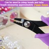 SPEEDWOX Bead Crimping Pliers Jewelry Crimper Plier for Beading Micro