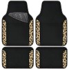 Car Pass - Alfombrillas Impermeables de Ajuste Universal para Coche,
