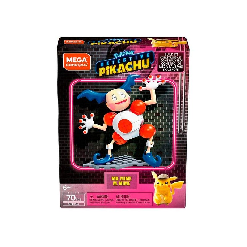 Mega Construx Pokemon Detective Pikachu Mr. Mime