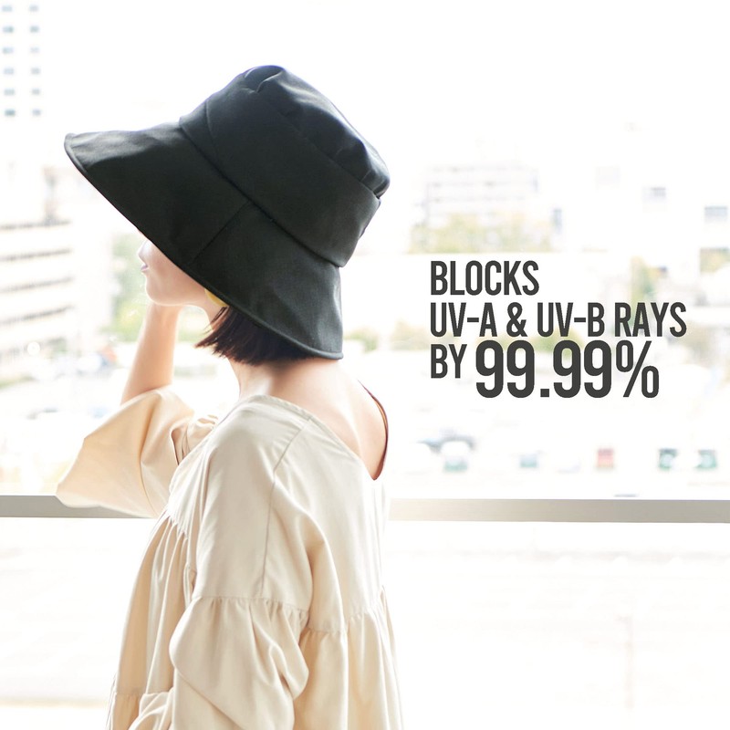 CHARM Sombrero de verano para mujer, diseño japonés de ala
