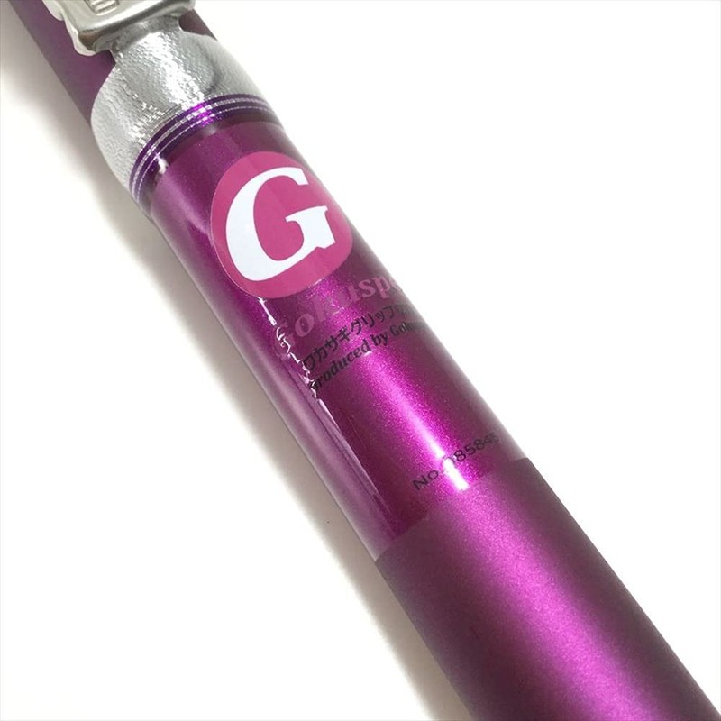 Gokuspe Wakasagi Grip 210 Purple 10.6 inches (27 cm)