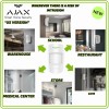 AJAX MotionProtect Plus White Wireless Motion Detector with Microwave Sensor