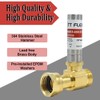 TTFLEX Stainless Steel Water Hammer Arrestor 3/4 Inch Swivel FHT