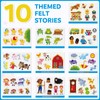 Shappy Felt Story Board Sets for Toddlers, 10 Stories Felt