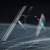 Transparent Face Shield Mask with Glasses Frame (1 Frame + 1 Film) Clear 21ea