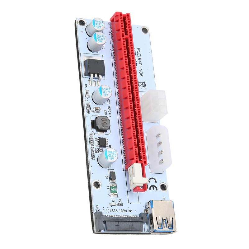 PCIE Riser Adapter Card 1X to 16X 3 Interface Easy
