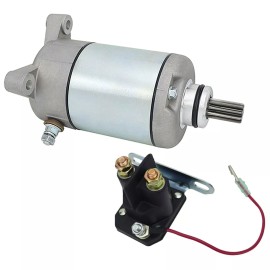 superstarterstore ATP 500 Starter for Polaris 500 4x4 2004 with Relay