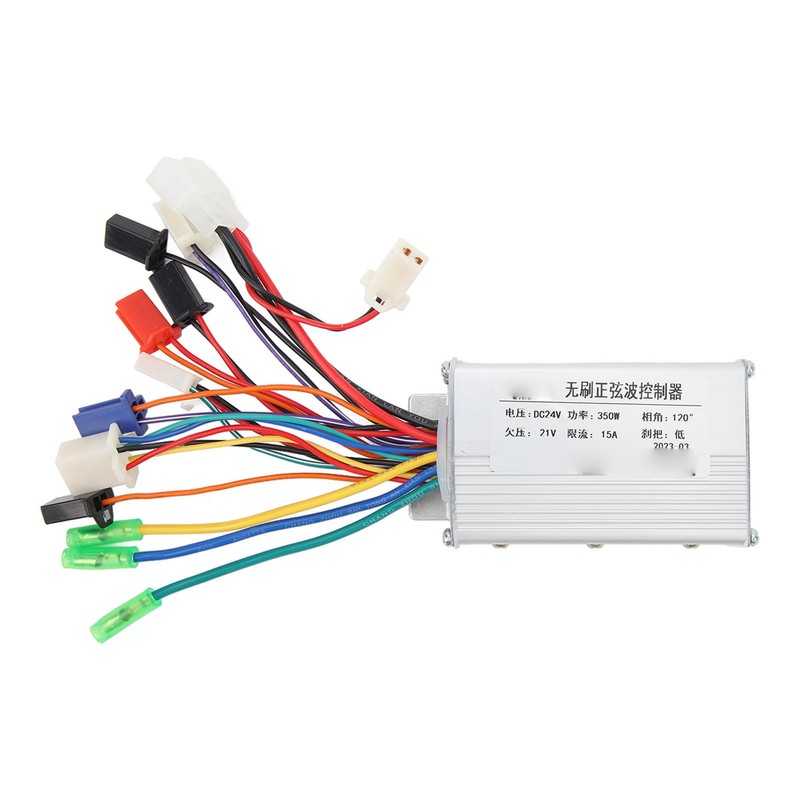 24V 350W Brushless Controller Aluminum Alloy Brushless Motor Controller for