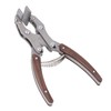 Flat Pliers Wooden Handle Alloy Steel Mouth 38mm Jaw Width