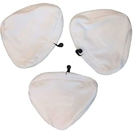 Replacement Steam Mop Covers 3 x Microfibre Replacement Covers Compatible with H2O and Aqua Laser Steam Mops