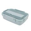 Lunch Box 4 Compartments Design 304 Stainless Steel Matching Tableware