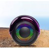 GlareWheel M3 Hoverboard LED Light Bluetooth Chrome Purple