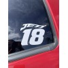 719 Designs Jett Lawrence 18 Honda Die-cut Sticker, Buy 2 Get 1 FREE
