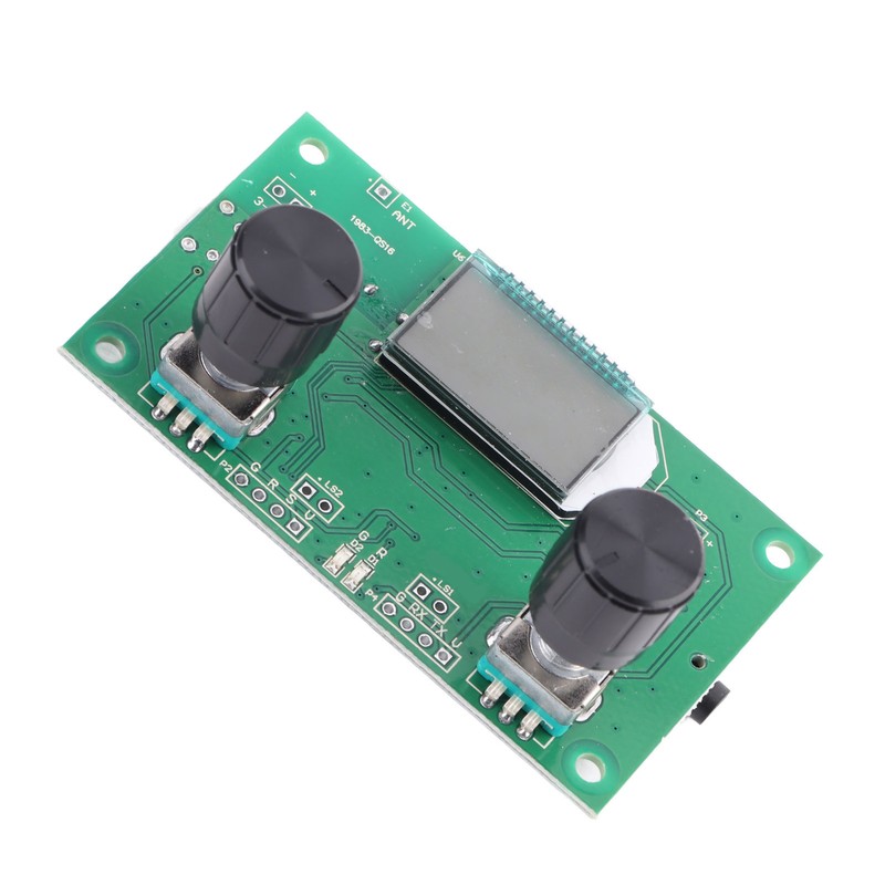 Digital Radio Receiver Module Stereo Wireless FM Modules with LCD